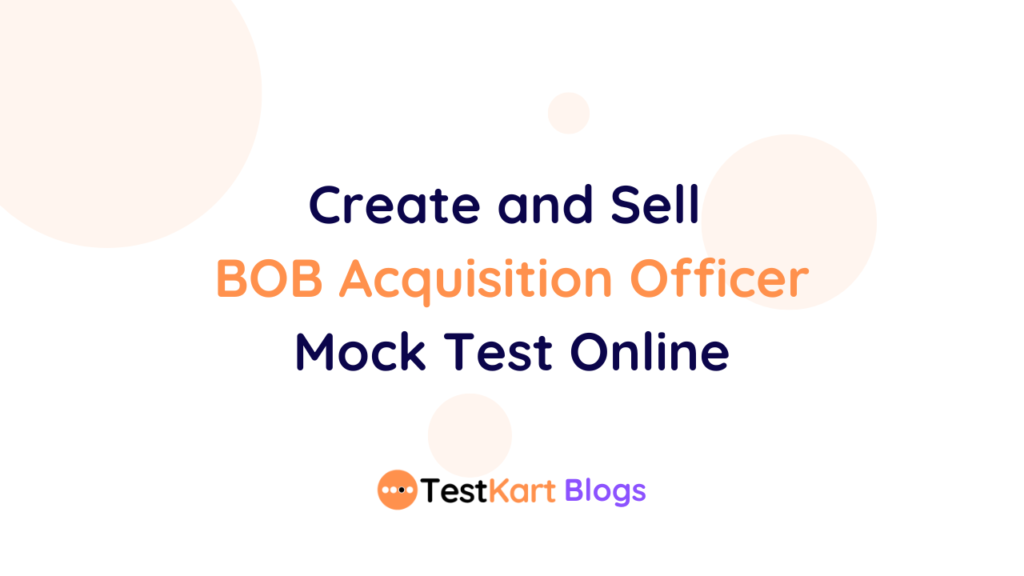 BOB Acquisition Officer