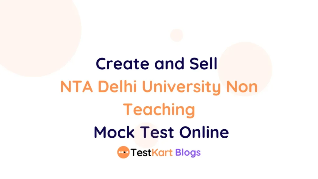 NTA Delhi University Non Teaching