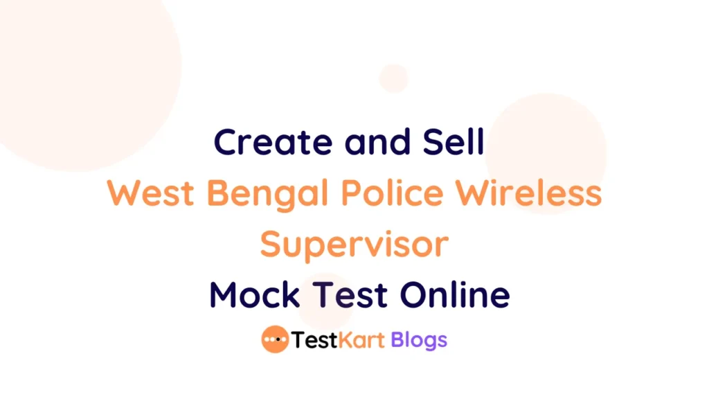 West Bengal Police Wireless Supervisor